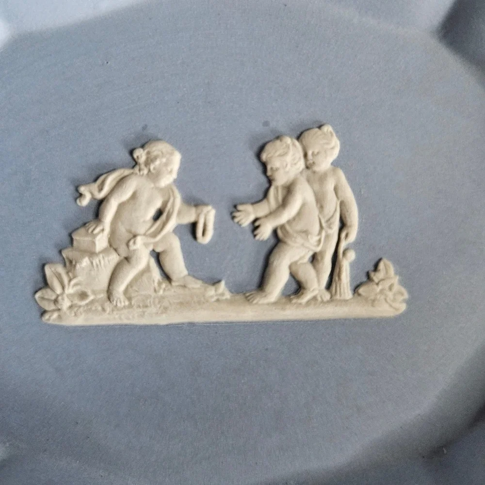 Wedgwood Jasperware Trinket Dish 4.25